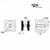 ATZ 3976QWC/16 - INOX  / par