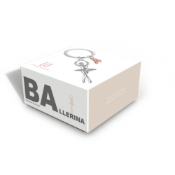 Obesek za ključe Balerina