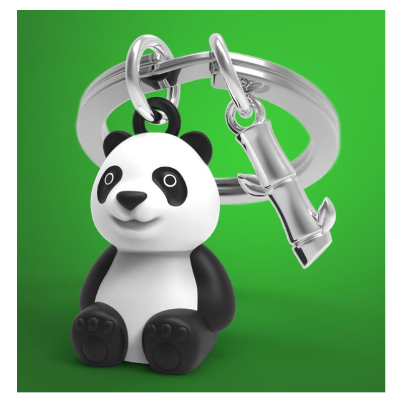 Obesek za ključe Panda